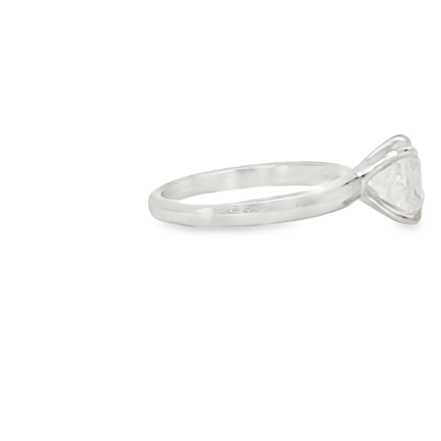 18KW 2.11ct Sq. Radiant Osheeli Solitaire