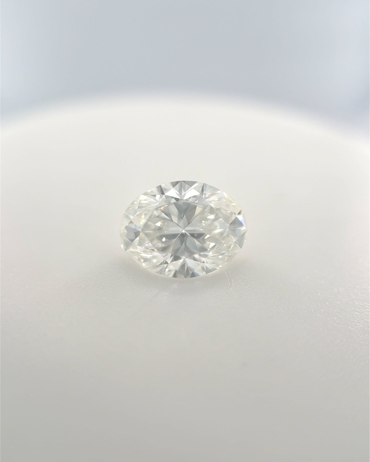 1.25 Carat G-VVS2 Oval Cut Diamond