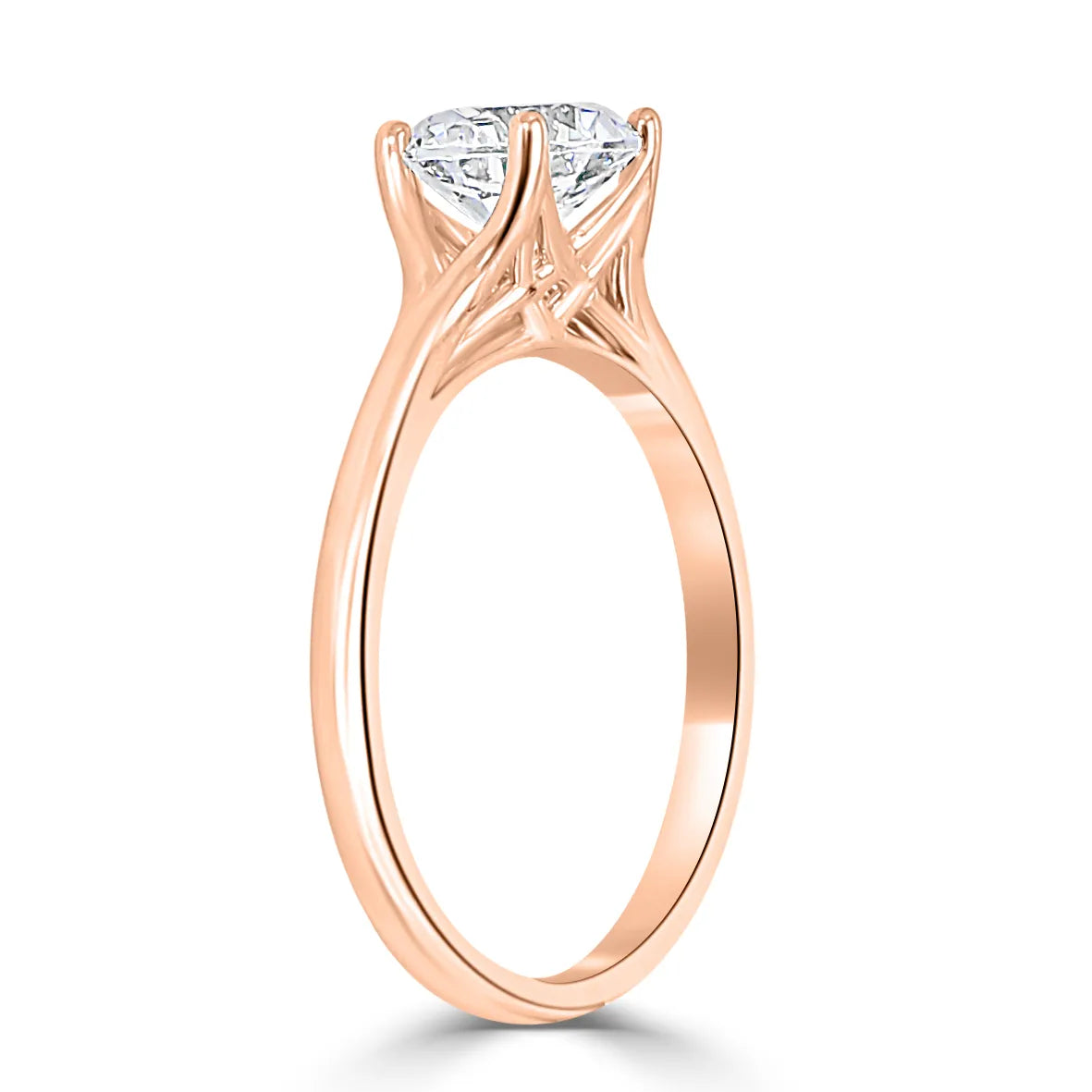 Double Cross Solitaire (For Cushion | Oval | Emerald | Princess |Assher Shape