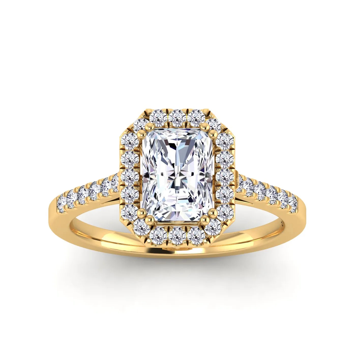 Radiant-Yellow Gold|Radiant|14K Yellow Gold|18K Yellow Gold