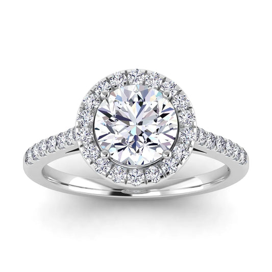 Round-White Gold|Round|14K White Gold|18K White Gold|Platinum